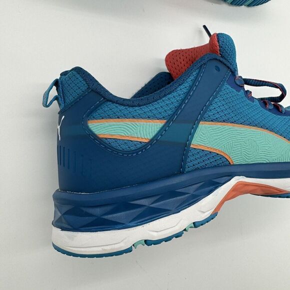 Puma Safety Beat Low 2.0 Tennis Shoes NWOB Women's Size 7M Steel‎ Toe Turquoise - Picture 9 of 16